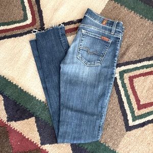 7 For All Mankind Ladies Skinny Jeans